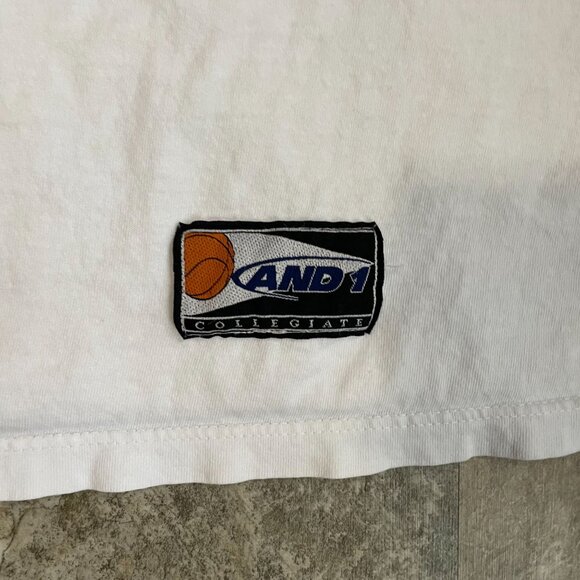 VINTAGE AND1 UNC NORTH CAROLINA TAR HEELS SHORT SLEEVE GRAPHIC TEE MEN'S LARGE - Picture 3 of 9